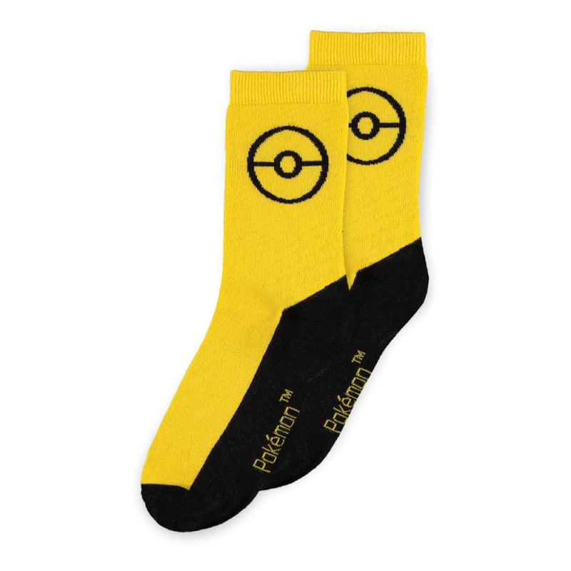 Pokemon Socks 2-Pack Pikachu 39-42 2