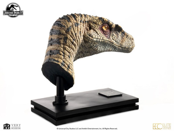 Jurassic Park III Bust Female Velociraptor White Queen 75 cm 3