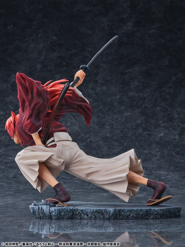 Rurouni Kenshin: Meiji Kenkaku Romantan Kyoto Douran PVC Statue 1/6 Kenshin Himura Amakakeruryuunohi 5