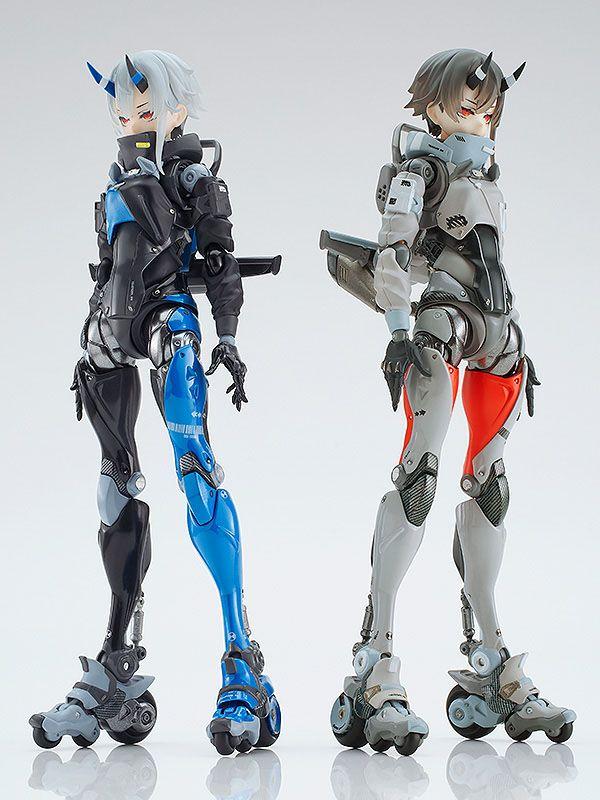 Shojo-Hatsudoki Diecast / PVC Action Figure Motored Cyborg Runner SSX_155 Techno Azur 17 cm