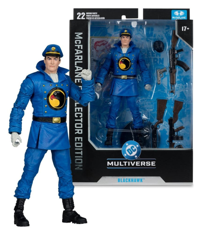 DC Multiverse McFarlane Collector Edition Action Figure Blackhawk Collector Edition #49 18 cm 3