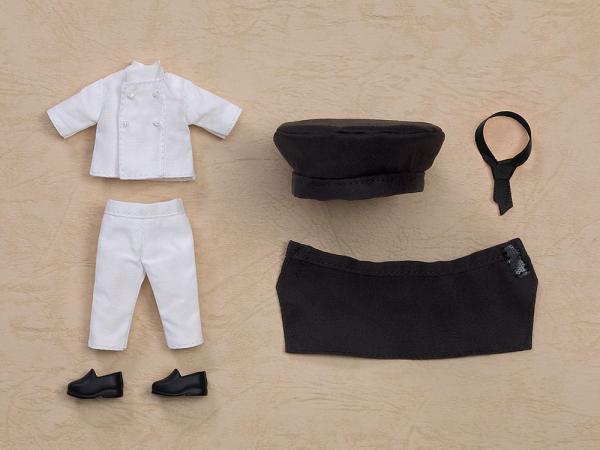 Nendoroid Accessories for Nendoroid Doll Figures Outfit Set: Pastry Chef (Black)