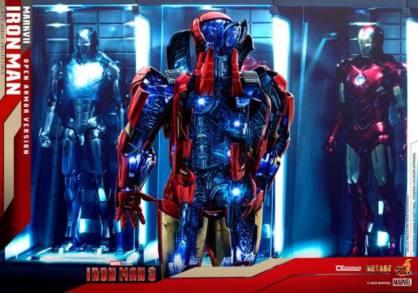 Iron Man 3 Diorama 1/6 Iron Man Mark VII (Open Armor Version) 32 cm