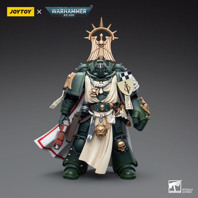 Warhammer 40k Action Figure 1/18 Dark Angels Master with Power Fist 12 cm 9