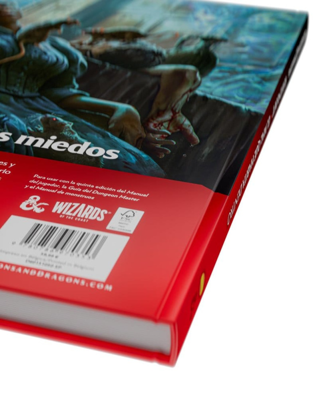 Dungeons & Dragons RPG Ravenloft: El Mal que Habita Dentro Book *Spanish Version* 14
