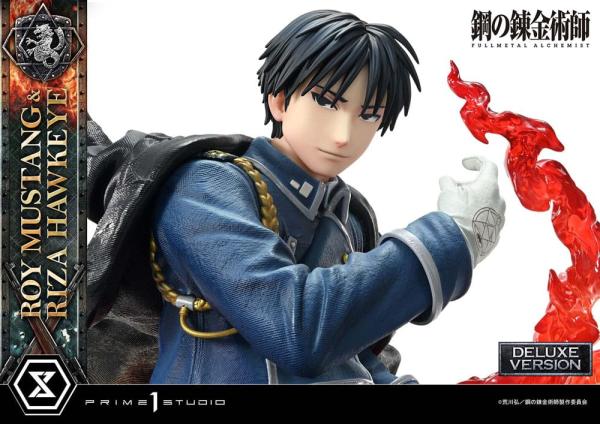 Fullmetal Alchemist Concept Masterline Statue 1/6 Roy Mustang & Riza Hawkeye Deluxe Version 50 cm