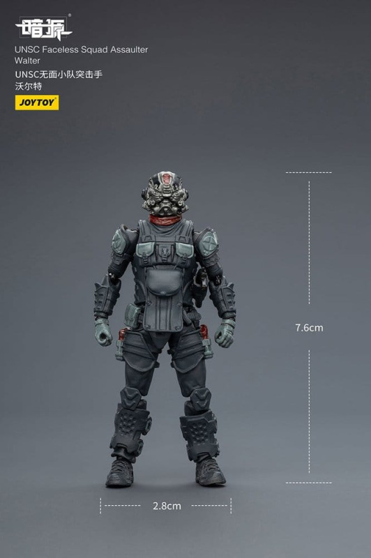Dark Source Action Figure 1/25 UNSC Faceless Squad 8 cm 7