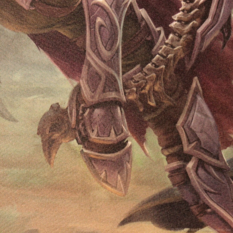 World of Warcraft Art Print Sylvanas vs Anduin Wrynn Limited Edition 42 x 30 cm 1