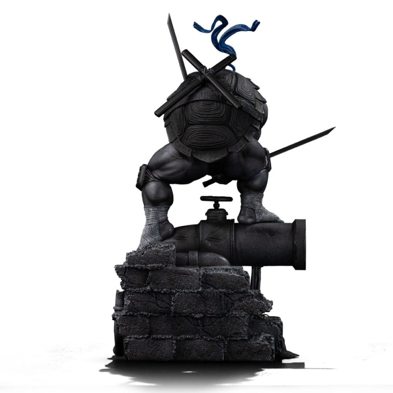 Teenage Mutant Ninja Turtles Art Scale Statue 1/10 Leonardo Black and White Variant 26 cm heo exclus 3