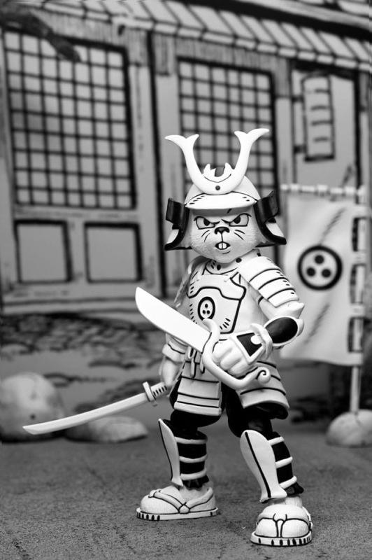 Usagi Yojimbo Action Figure Samurai Usagi Yojimbo (Black & White) 18 cm 10