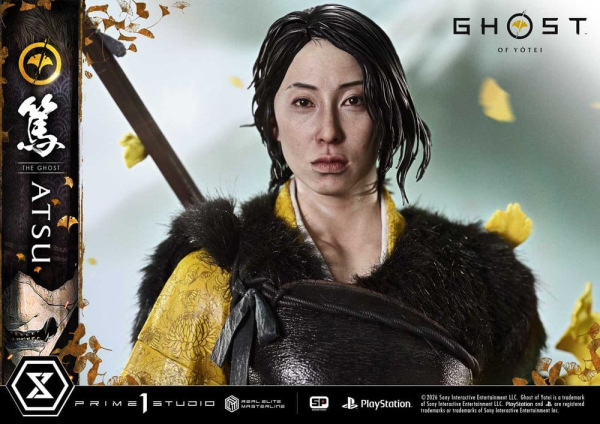 Ghost of Yotei Real Elite Masterline Statue 1/4 Atsu 59 cm 5