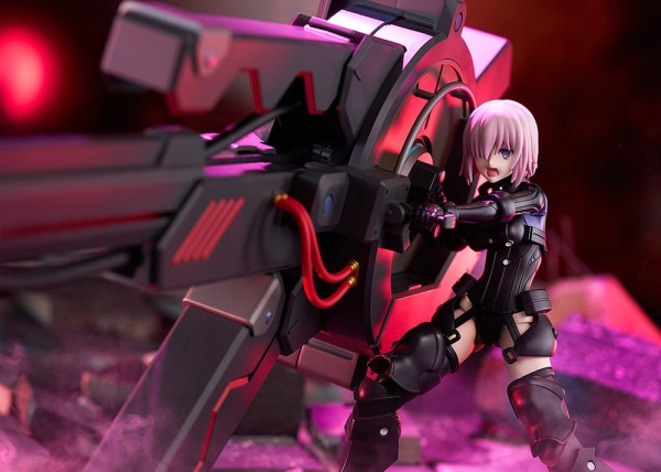 Fate/Grand Order Plamatea Plastic Model Kit Shielder/Mash Kyrielight (Ortinax) Black Barrel Edition 3