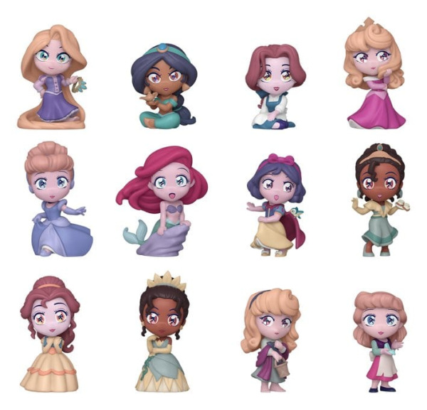 Disney Mystery Mini Figures Princess Manga- 5 cm Display (12) 1