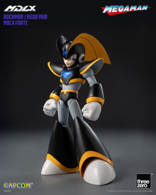 Mega Man MDLX Action Figure Rockman / Mega Man Forte 10 cm 2