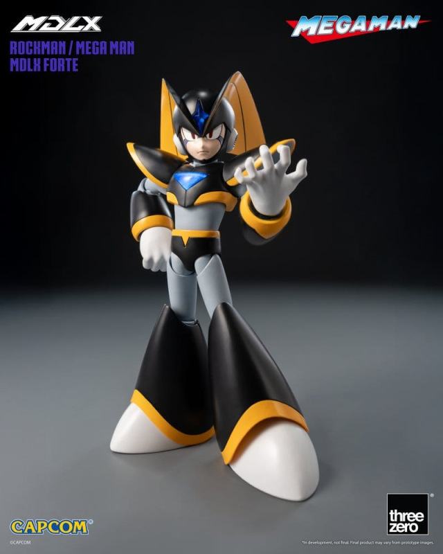 Mega Man MDLX Action Figure Rockman / Mega Man Forte 10 cm 3