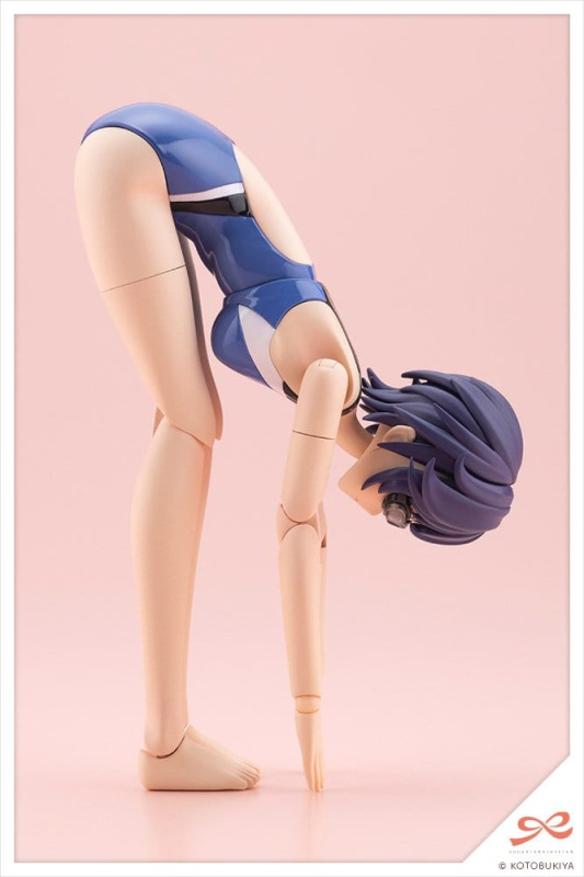 Sousaishojoteien Plastic Model 1/10 Rui Saotome Touou High School Competitive Swimsuit 16 cm 7