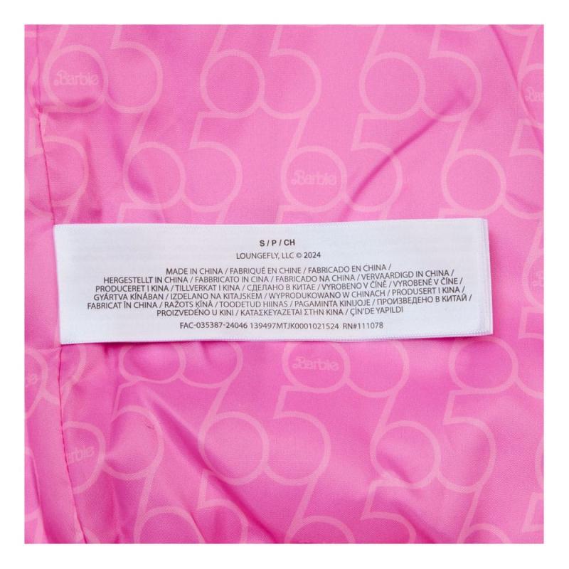 Mattel by Loungefly Jacket Unisex Barbie 65th Anniversary Size M