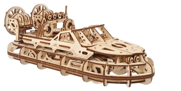 Ugears 3D Wooden Puzzle Rescue Hovercraft 6
