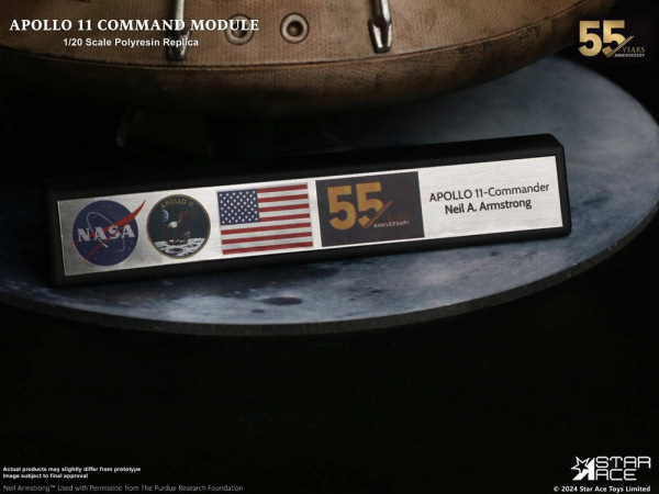 Apollo 11 Replica 1/20 Command Module (DX) 20 cm 2