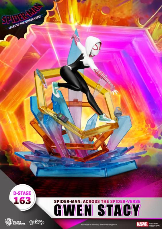 Marvel D-Stage PVC Diorama Spider-Man: Across the Spider-Verse Gwen Stacy 15 cm 1