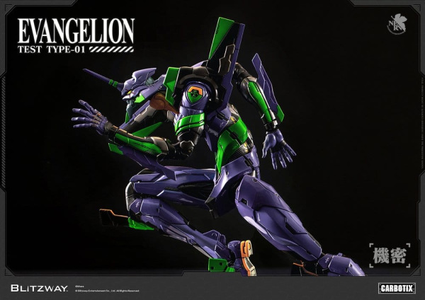 Evangelion Carbotix Action Figure Evangelion Unit-01 Test Type (DX Ver.) 33 cm 3