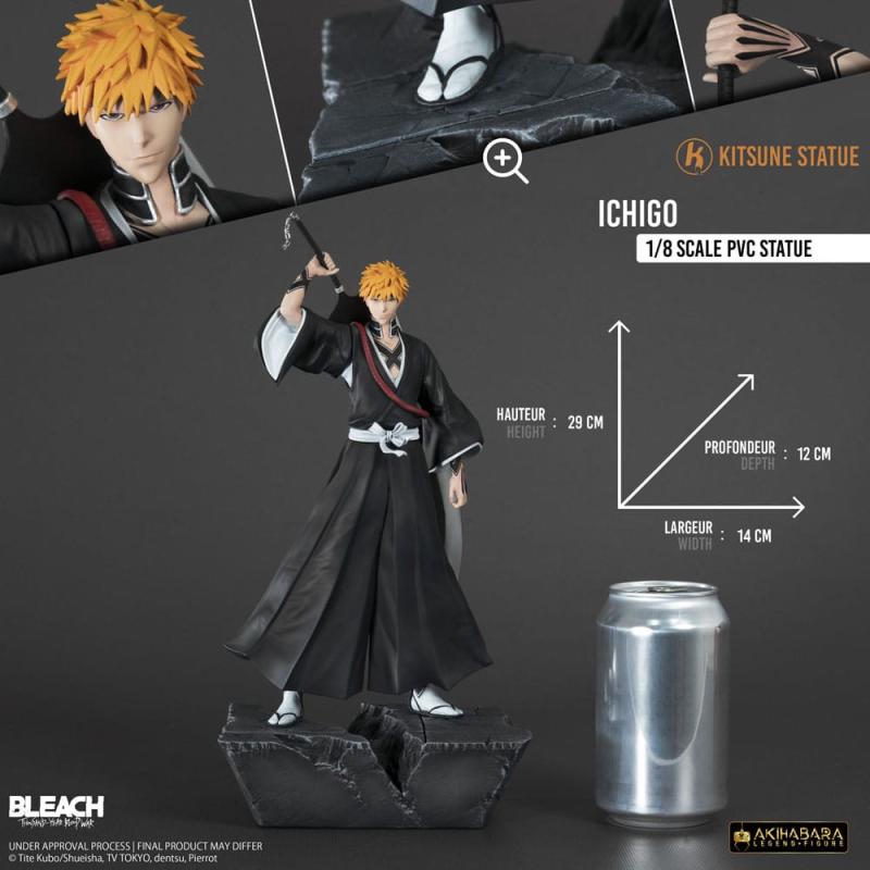 Bleach: Thousand-Year Blood War Figure PVC Statue 1/8 Ichigo 29 cm 2