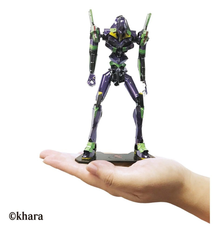Evangelion Metallic Nano Plastic Model Unit 01 17 cm 5