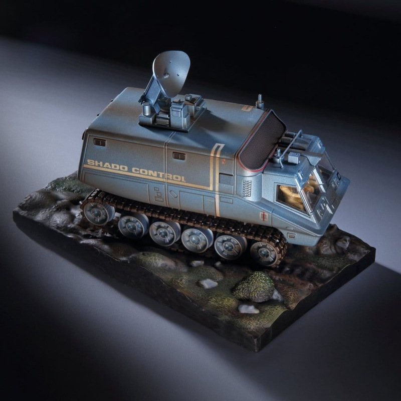 UFO Die-cast Model S.H.A.D.O. Mobile (with Radar) 17 cm 2