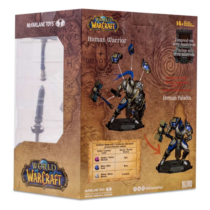 World of Warcraft Action Figure Human: Paladin / Warrior 15 cm 11