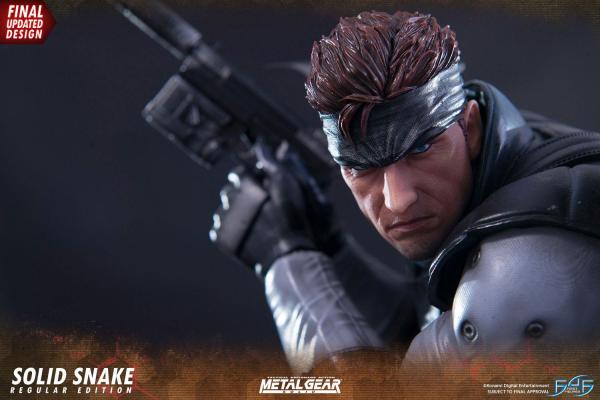 Metal Gear Solid Statue Solid Snake 44 cm 4