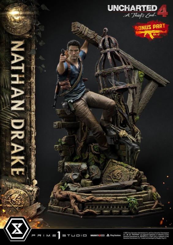 Uncharted 4: A Thief's End Ultimate Premium Masterline Statue 1/4 Nathan Drake Deluxe Bonus Ver