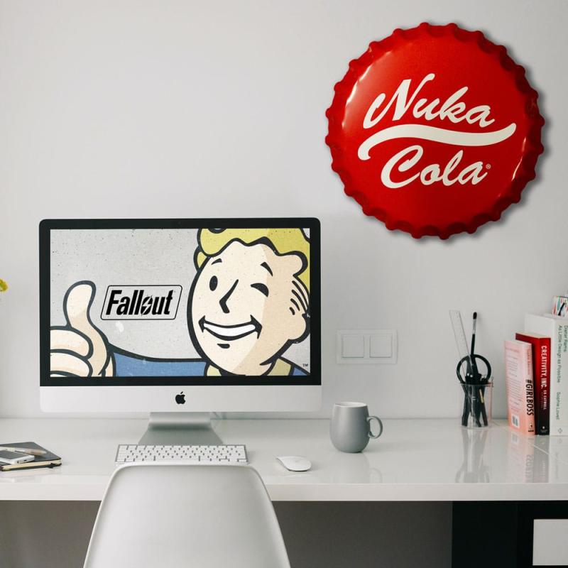 Fallout Tin Sign Nuka-Cola Bottle Cap