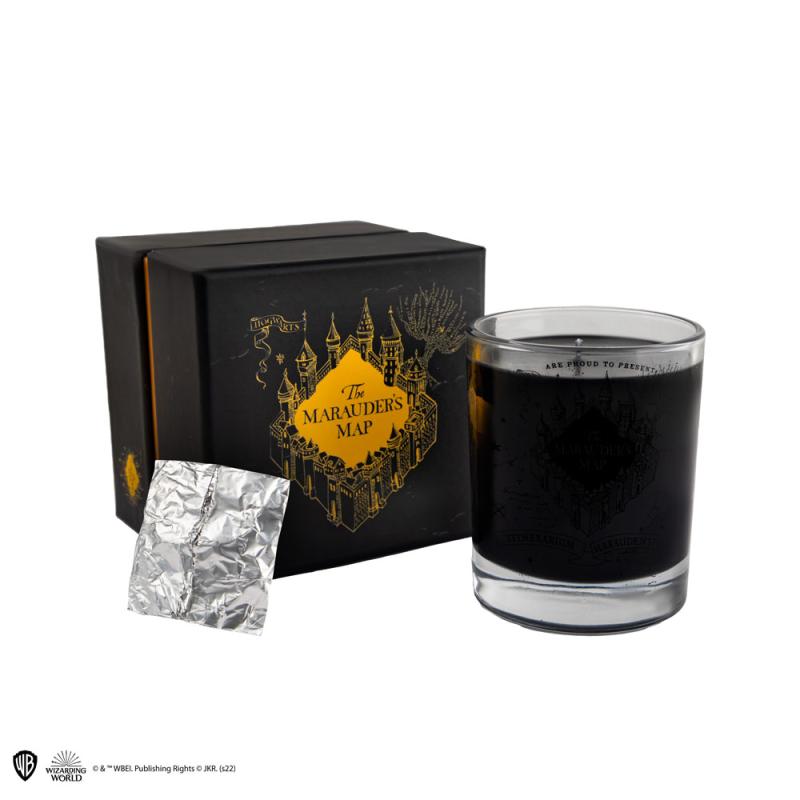 Harry Potter Candle with Necklace Marauder's Map