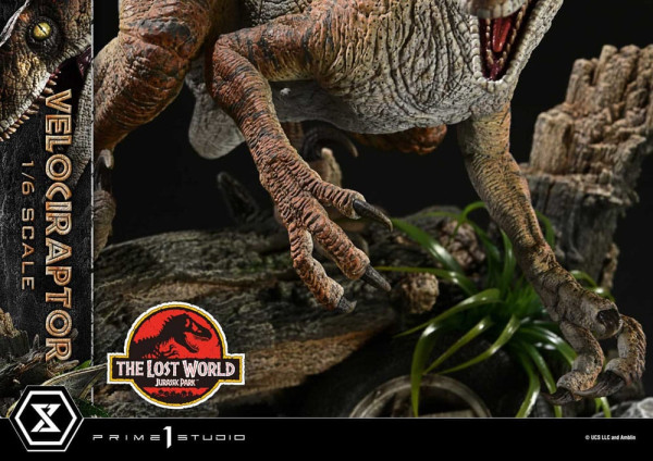 Jurassic Park II Legacy Museum Collection Statue 1/6 Velociraptor 41 cm 11