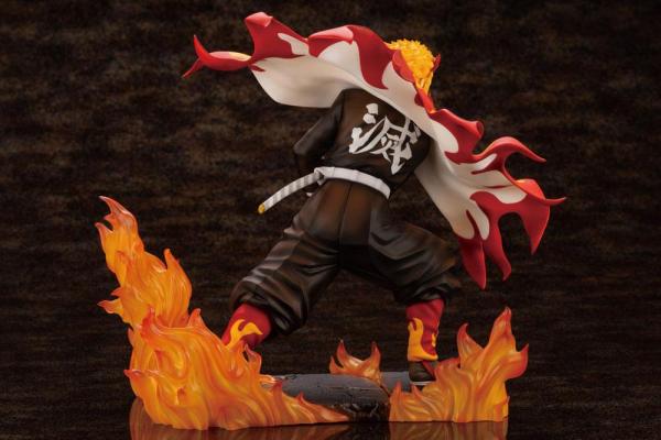 Demon Slayer: Kimetsu no Yaiba ARTFXJ Statue 1/8 Kyojuro Rengoku Bonus Edition 22 cm