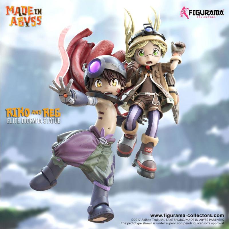 Made in Abyss Elite Fandom Diorama 1/6 Riko & Reg 38 cm