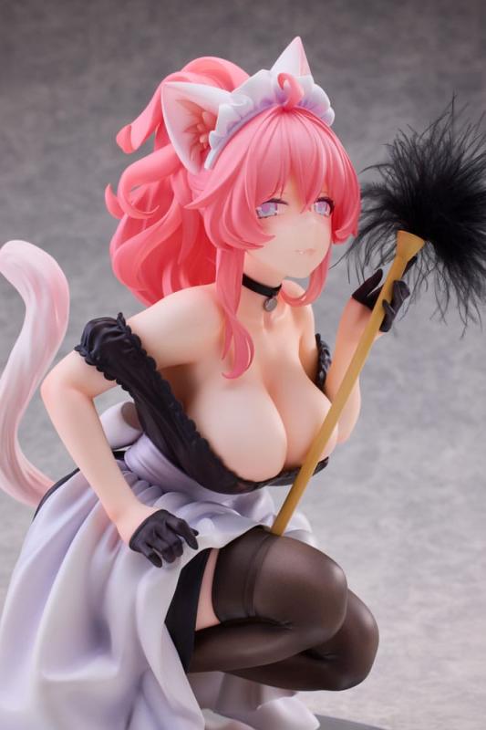 Original Character PVC Statue 1/4 Cat´s Thought Maid Cat Mochan 24 cm 1