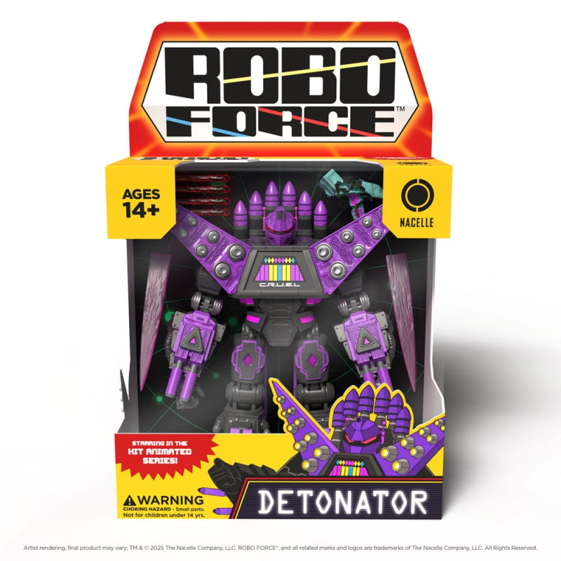 Robo Force Action Figure Wave 2 Detonator 24 cm 3
