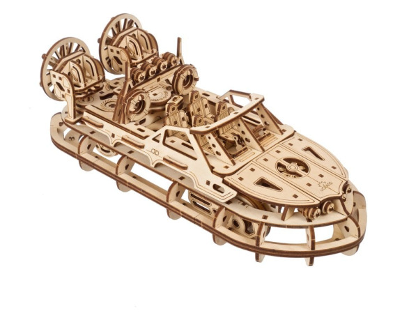 Ugears 3D Wooden Puzzle Rescue Hovercraft 7