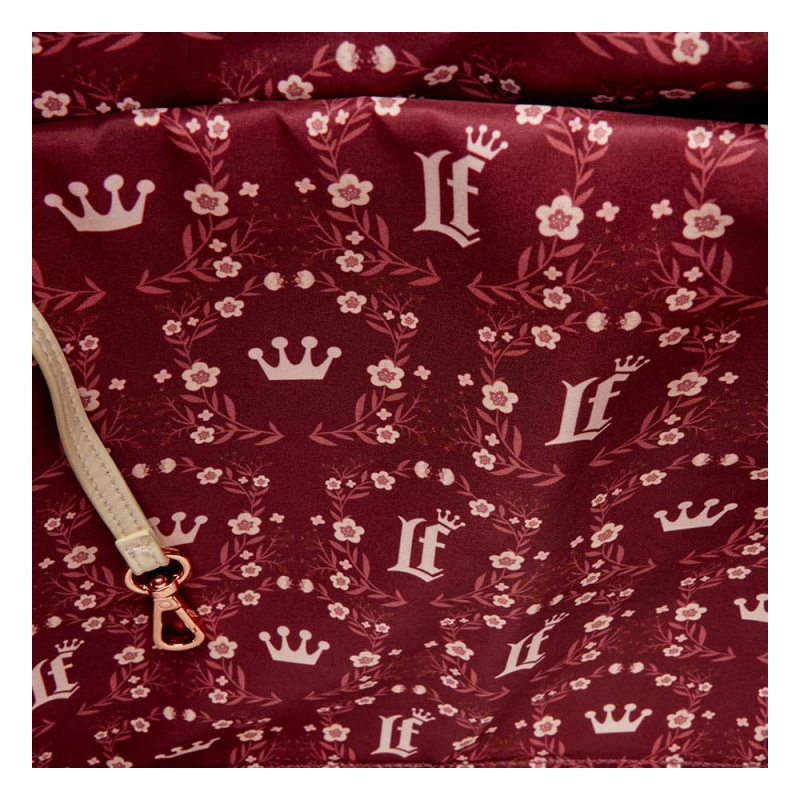 Loungefly Crossbody Bag Figural Cream & Red Floral 3