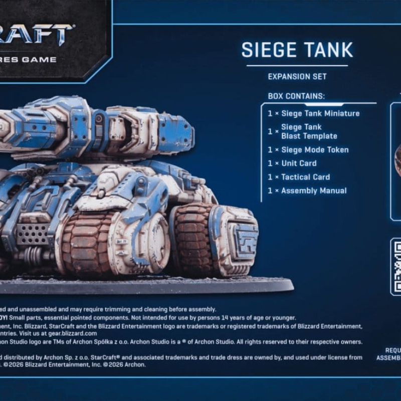 StarCraft TMG Expansion Set Terran: Siege Tank 5