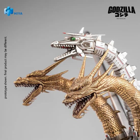 Godzilla vs. King Ghidorah (1991) Exquisite Basic Action Figure Mecha King Ghidorah 33 cm 2