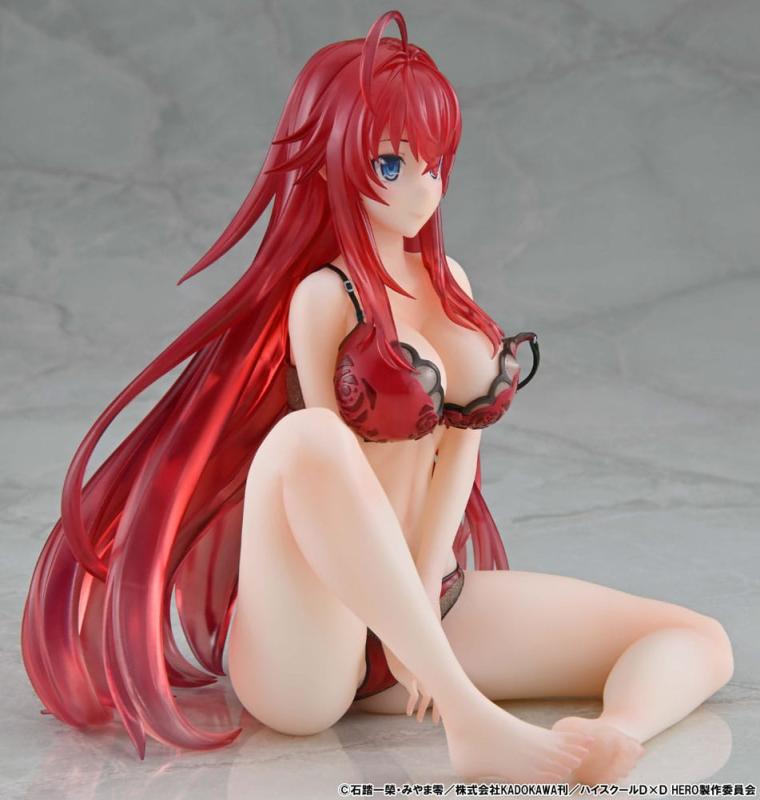 High School DxD HERO Statue 1/6 Rias Gremory Lingerie Ver. 15 cm