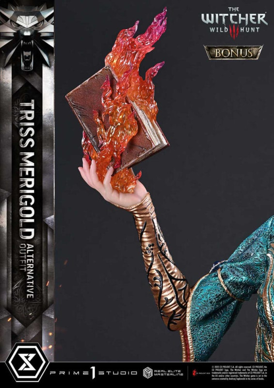 The Witcher 3: Wild Hunt Real Elite Masterline Series Statue 1/4 Triss Merigold Bonus Version 52 cm 9