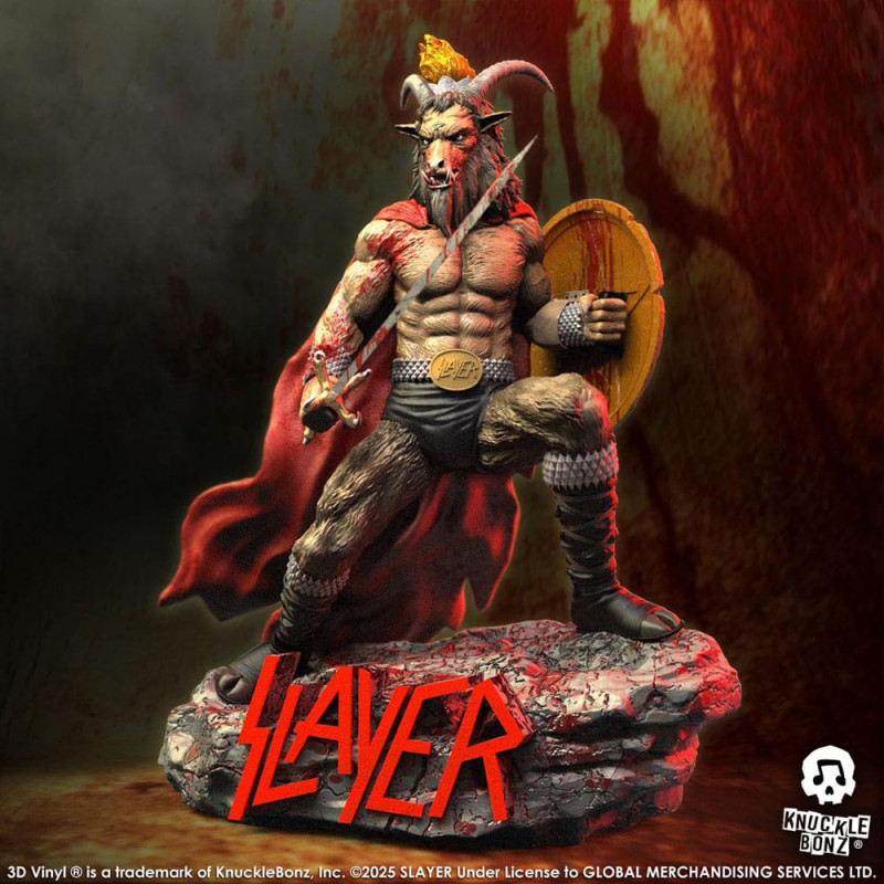 Slayer 3D Vinyl Statue Show No Mercy Minotaur 22 cm 5