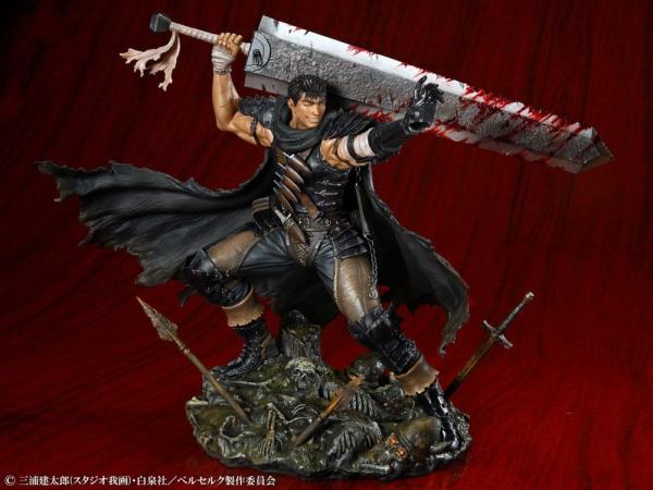 Berserk PVC Statue 1/7 Guts Black Swordsman Ver. 26 cm 4