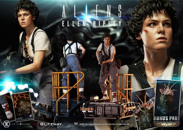 Aliens Premium Masterline Series Statue 1/4 Ellen Ripley Bonus Version 56 cm 2