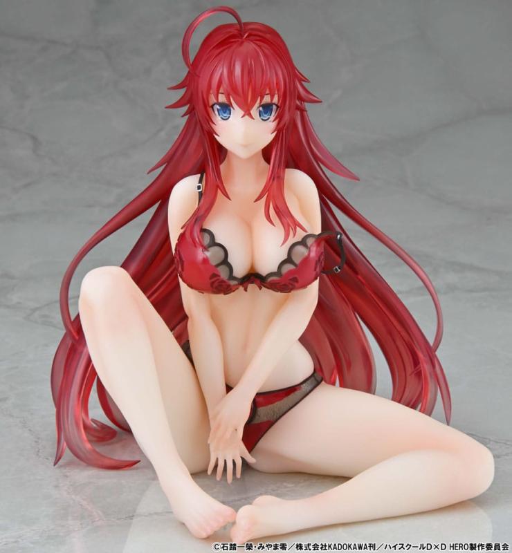 High School DxD HERO Statue 1/6 Rias Gremory Lingerie Ver. 15 cm