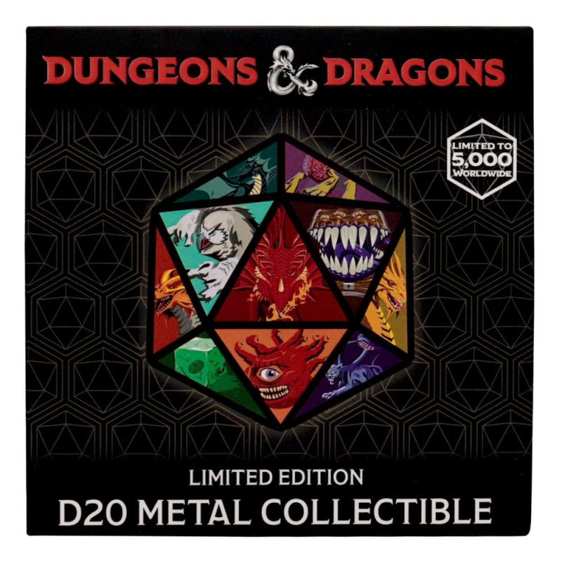 Dungeons & Dragons Medallion D20