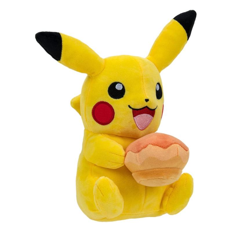 Pokémon Plush Figure Pikachu with Pecha Poké Puff (Orange) Accy 20 cm